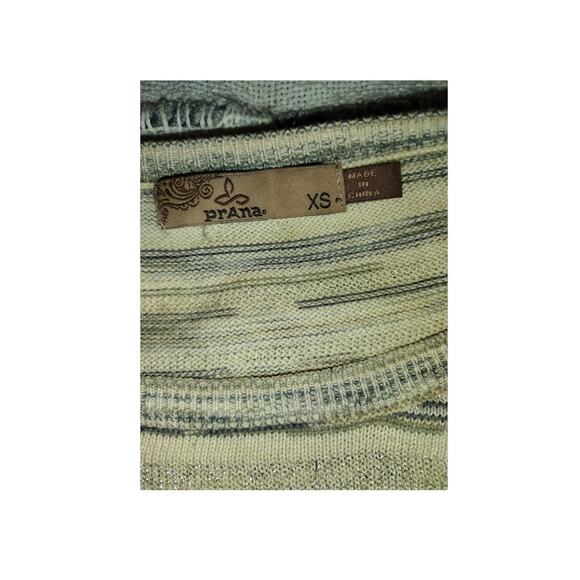 Prana sweater  Metallic striped cotton size XS - Picture 5 of 5